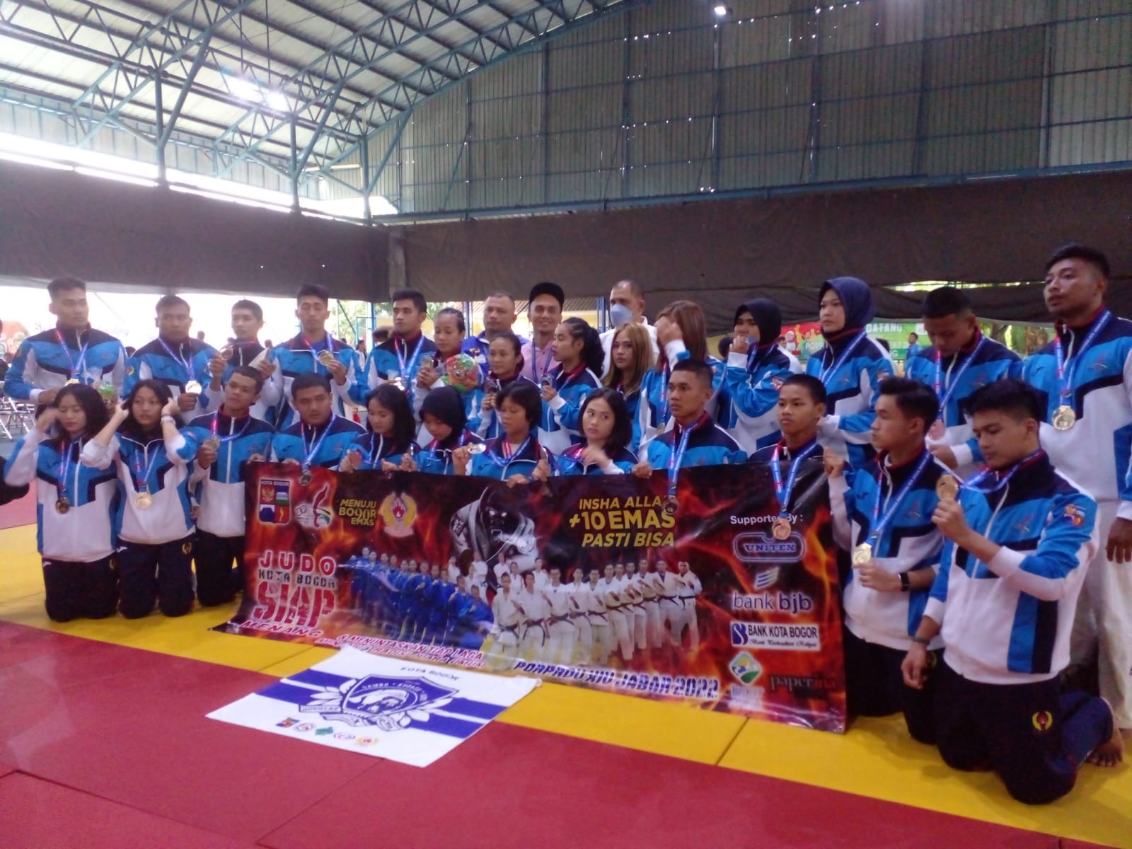 Kota Bogor Juara Judo Porprov Jabar Tiga Kali Berturut Turut